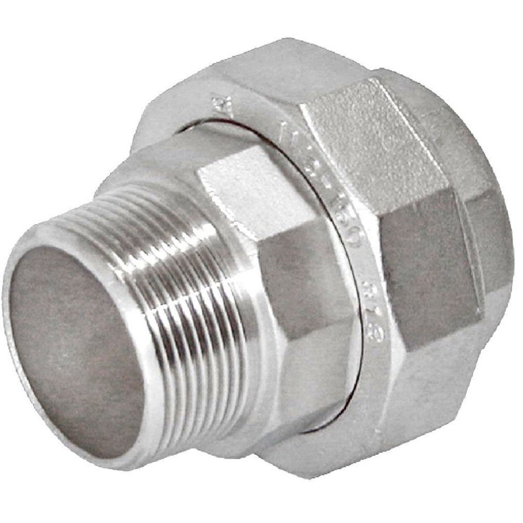 Муфта-американка нержавеющая AISI304/316 нр/вр от 1/4" до  4"