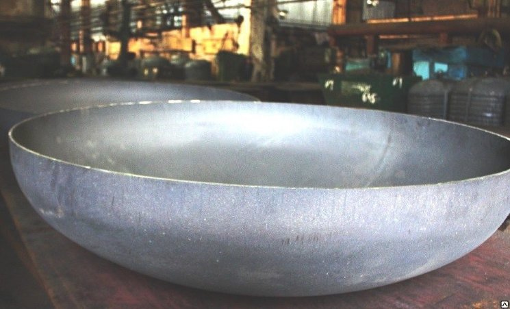 Днища приварные  нержавеющие AISI 304/316 от 100мм до 4000 мм пр